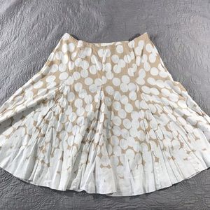 Emma James women’s linen blend flare skirt 14W